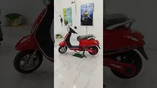 Evolution #Red #electric #bike #anant co. ₹63000/- #scooter #ev @Zidan Ent.