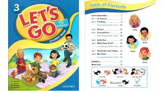 Let's go 3 Unit 6 What time is it | Student Book 4th Edition