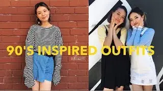 90's Inspired Outfits Lookbook | Ft.  Sandy Lin