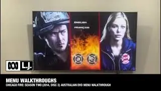 Обзор меню австралийского DVD-издания &laquo;Чикаго в огне&raquo;: Второй сезон (2014, диск 3).