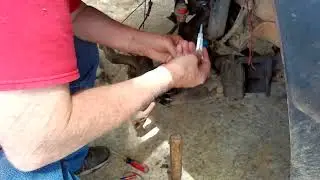 Out Here In The Garage- CV Axle Split Boot Replacement BLOOPER!