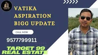 Vatika Aspiration Bigg update | Vatika india next-2 Plots for Sale | 178.Sqyd Plot on sale Sec-88B |