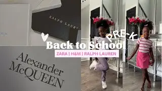 BACK TO SCHOOL HAUL 2023| PRE K EDITION| TRY ON HAUL | ZARA + H&M + RALPH LAUREN + SHEIN & MORE!