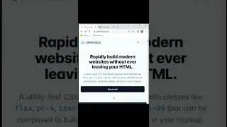 Tailwind CSS#2 How to install tailwind using cdn #coding #css #webdevelopment #cssinterview #css3