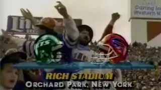 1990 Week 07 New York Jets @ Buffalo Bills - highlights (NFL Films)
