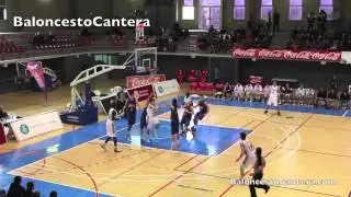 U18M - 1/&ordm;4 REAL MADRID vs. BARCELONA - Torneo Junior Hospitalet 2013 (BaloncestoCantera)