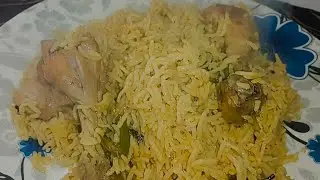 Chicken Biryani (ఆంధ్రా style చికెన్ ఎగ్ పీస్ బిర్యానీ) Hyderbadi chicken biryani recipe in Telugu