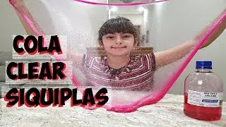 TESTANDO A COLA CLEAR COLORIDA DA SIQUIPL&Aacute;S | Veda#9| Grazi Victoria