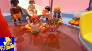 Playmobil film svenska – Dagis utflykt till Tinti-vattenparken – Julian och Isabelle i badhuset