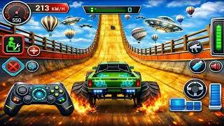 Mega Ramp Monster Car Racing 3D Extreme Car Stunts -Android Gamepla #MegaRamp #3DGames #carracing