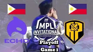 AP Bren vs Echo game 1 Upper bracket MPLI playoff/ English cast.