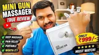 Mini Gun Massager True Review #gunmassager #massager #harshitguptavlogs  