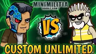 Mini Militia Live | Unlimited custom rooms #minimilitia #minimilitia2012 #doodlearmy #da2