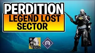Destiny 2 - Solo Legend lost Sector Perdition(Hunter) - Mask Of Bakris Exotic