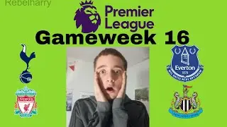 HE DIDN'T PREDICT THIS RIGHT, DID HE? (GAMEWEEK 16 PL PREDICTIONS) #football #premierleague #fyp 