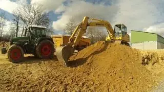 [GoPro] Terrassement pour bâtiment | Fendt & Komatsu