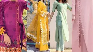 Stylish Side Chalk Designs 2022 | New Side Chaak Design Ideas Trendy Side Slit Designs