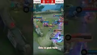 News onic vs geek farm di combeck fart 1 #mlbb #mobilelegends #live #fypシ゚viral