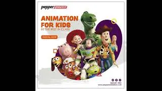 Best Animation for Kids Training Institute in India | Join Pepper Animation Institute