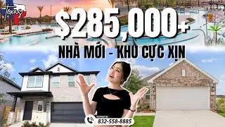 🔥GIẢM còn $285k 😱 | Nhà Mới Khu Cực Xịn tại Cypress, Texas | Nhà Đẹp Hoa Kỳ