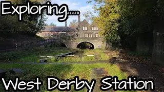 Exploring West Derby Railway Station - abandoned disused closed -Liverpool Loopline - Cheshire Lines