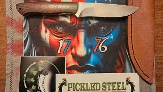 Possible Pickled Steel Knife???  (DB Els design)