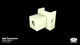 SnapFenceTM Rail Connector