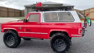 Scale RC Crawler Vaterra Ascender Chevrolet K5 Blazer Off Road Trail in Brisbane | Weekdays Run #55