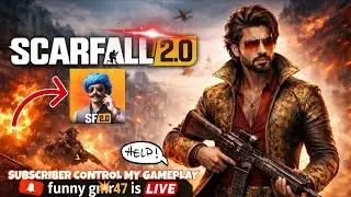 🔥 LIVE NOW | ScarFall 2.0 Pro Gameplay | Rank Push | Funny Moments | Funny GMR47