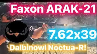 Обзор пистолета Faxon ARAK-21 10,5” калибра 7,62x39 и коллиматорного прицела Dalbinowl Noctua-R!