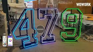 6 type marquee letter