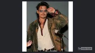 Johnny Depp Green Distressed Leather Jackets