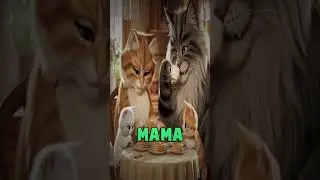Daily Life of a Cute Cat Family  #animalstory  #animation  #kitten