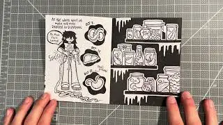 A quick guide on how to physically remove the weight of reality (zine walkthrough)