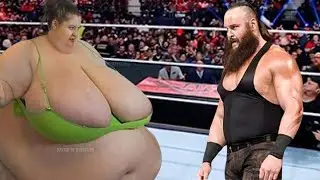 Браун Строуман против Королевы сумо | Матч WWE Full Iron Mian