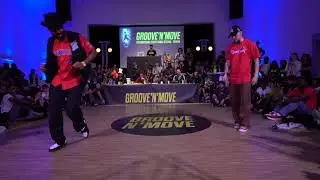 Groove'N'Move Battle 2019 | Popping 1/2 Final | Paping Chulo Vs Popping C West Gang