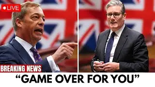 1 MIN AGO: Nigel Farage STUNS Labour MPs &mdash; Starmer&rsquo;s Leadership COLLAPSES!