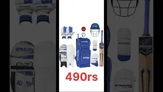 Top 3 best cricket kit under 500rs #shortsfeed #viralshort