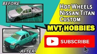 Hot Wheels Nissan Titan Custom MVT