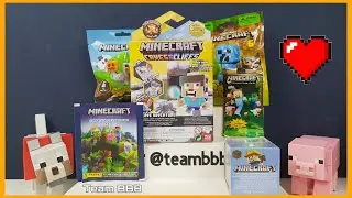 MINECRAFT MONDAYS 21! Treasure X SquishMe Trading Cards Stickers and more! 1.20