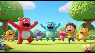 Color Monsters &ndash; Roar in Red, Jump in Joy!