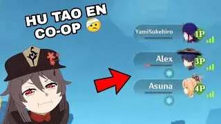 Cuando Eres Main Hu Tao 🤕😵 Genshin Impact Co-op