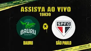 Bauru Basket x São Paulo | NBB 2021/2022