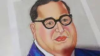 Dr Ambedkar drawing 😍