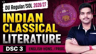 Indian Classical Literature Important Question With Answers | BA Program/Hons. Semester 1st 2025