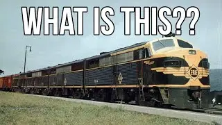 General Electric's Unknown Streamlined Locomotive - The UM20B