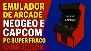 Emulador de Arcade NeoGeo e Capcom  Pc Super Fraco Com Jogos