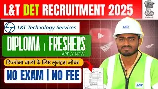 L&T DET Recruitment 2025 | L&T Technology Services Hiring | Shatru Talks 