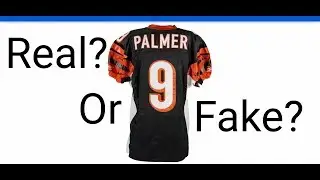Authentic Reebok Bengals NFL Jerseys Comparison How To Identify Difference Spot Real Vs Fakes