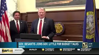 Florida Gov. Ron DeSantis visits Idaho to promote budget amendment proposal